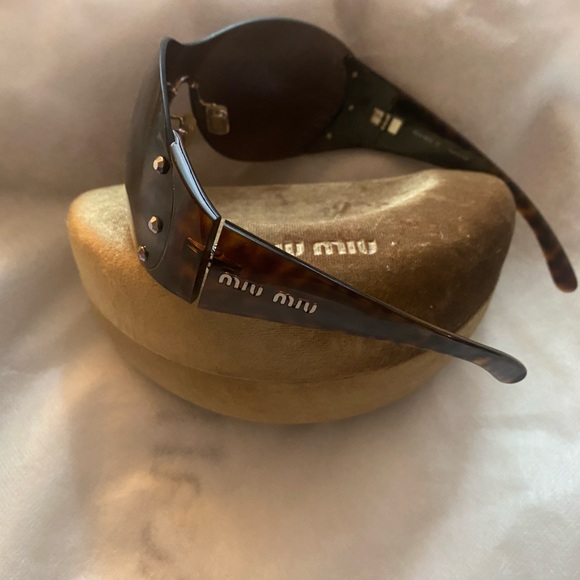Vintage Miu Miu Shield sunglasses - Picture 1 of 4